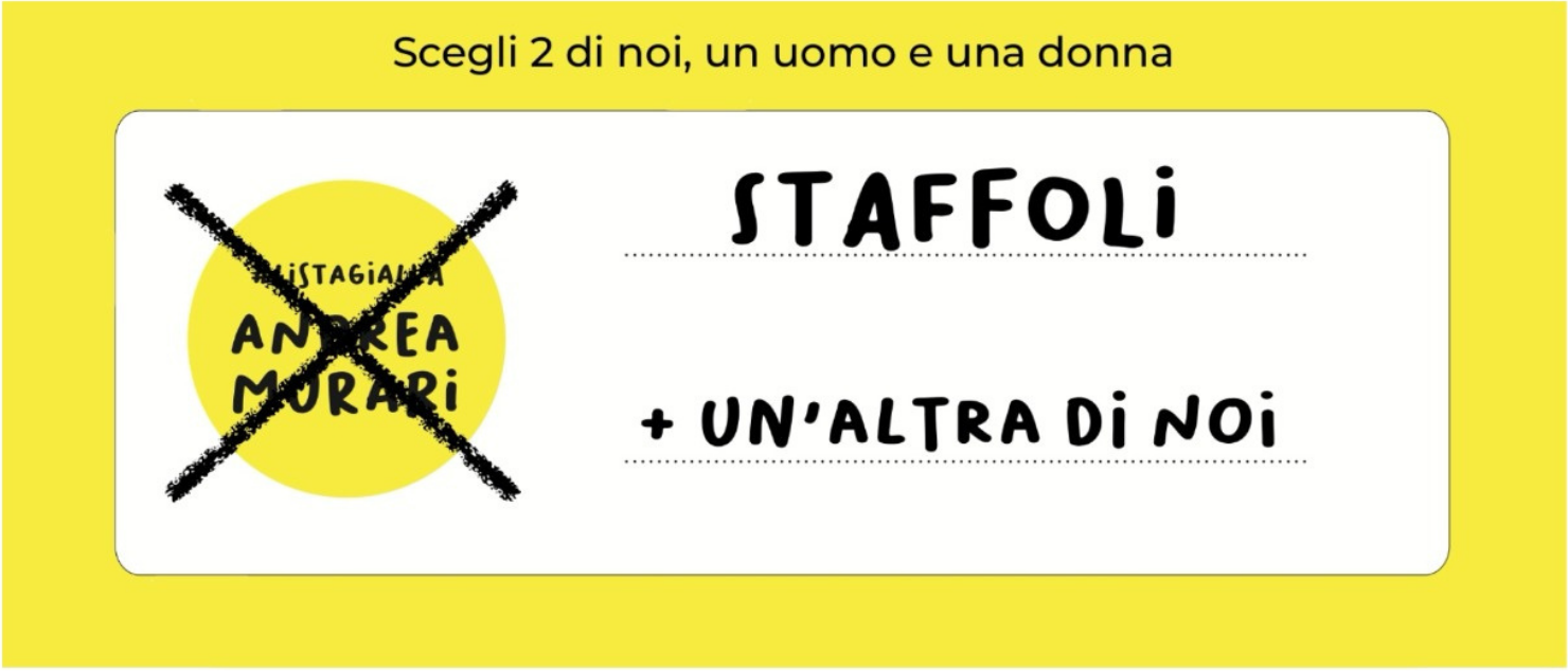 Scheda preferenza Marco Staffoli